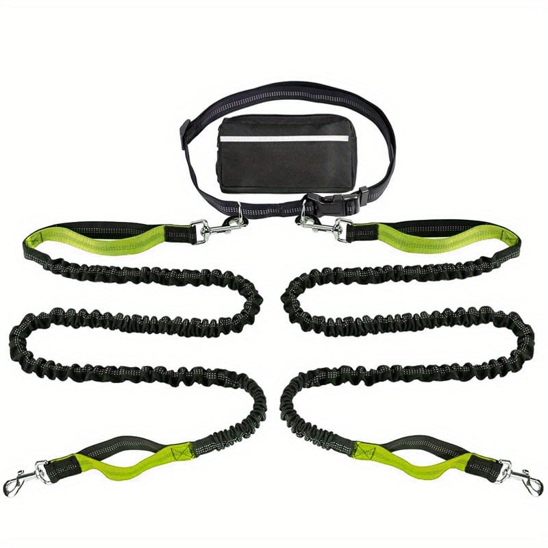 Furongpet™🐶Hands Free Dog Leash with Zipper Pouch