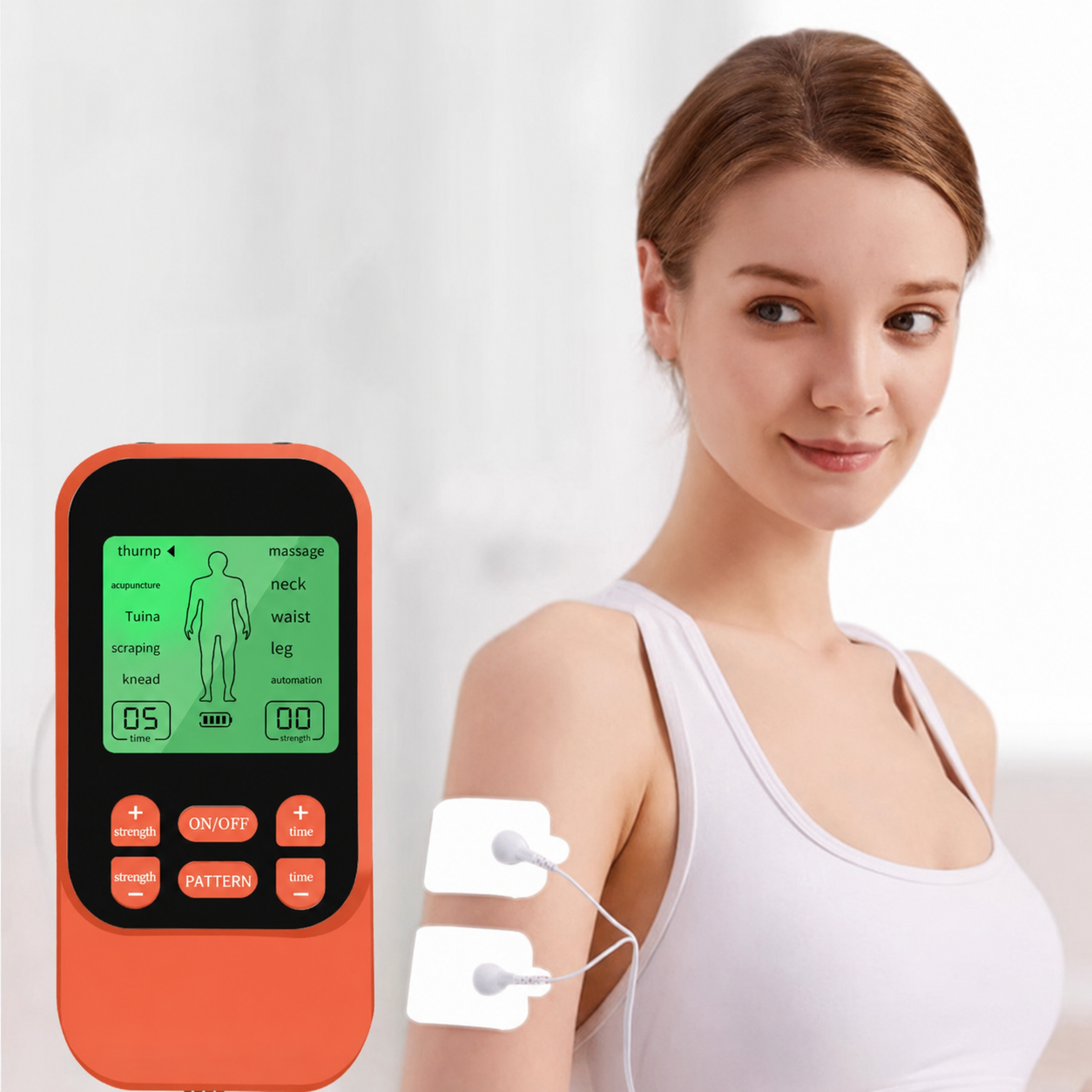 Targeted Relief for Deep Discomfort. Professional Portable TENS Unit