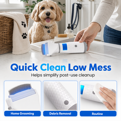 Electric Flea Comb for Pets – USB Rechargeable