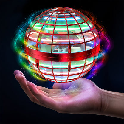 🔥LED Flying Orb – Toss, Hover, Return