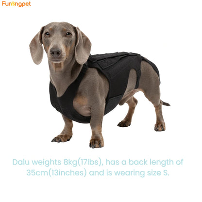 Furongpet™Dog Back Brace for IVDD, Full Support Spinal Brace