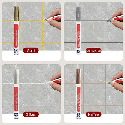 Waterproof & Anti-Mould Tile Grout Repair Pen!
