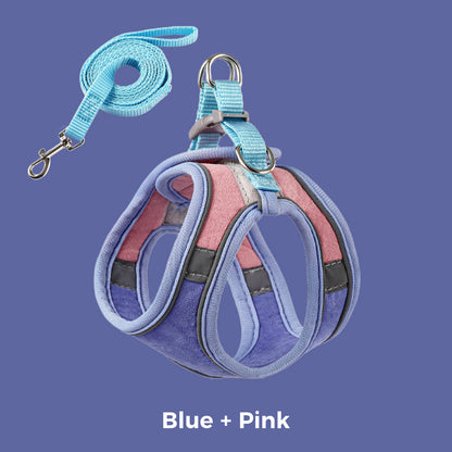 🐱 Escape-Proof Reflective Cat Harness & Leash Set