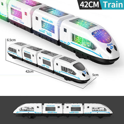 Electric Bullet Train Toy with Lights & Music