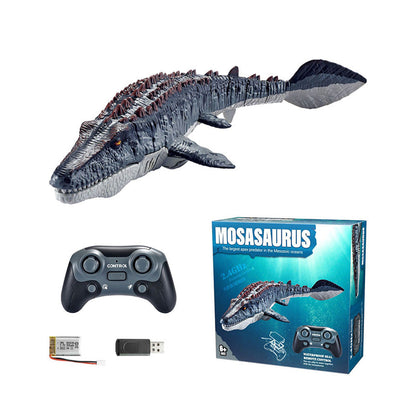 RC Mosasaurus Water Spray Dinosaur Toy