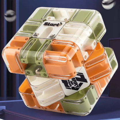 3D Maze Puzzle Cube Challenge