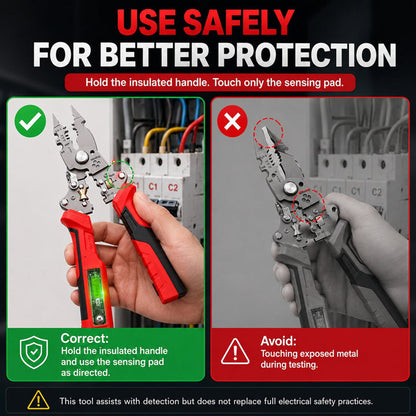 16-in-1 Electrical Wire Stripper & Voltage Tester