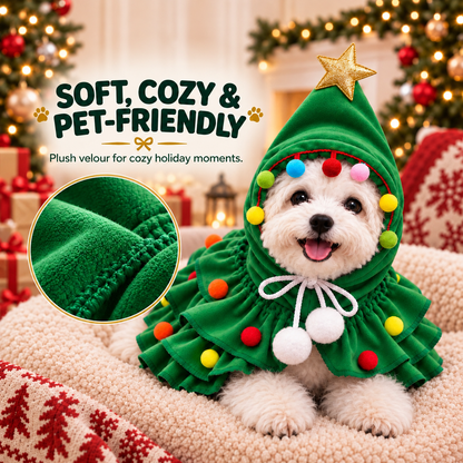 🎄🐶Christmas Tree Pet Costume