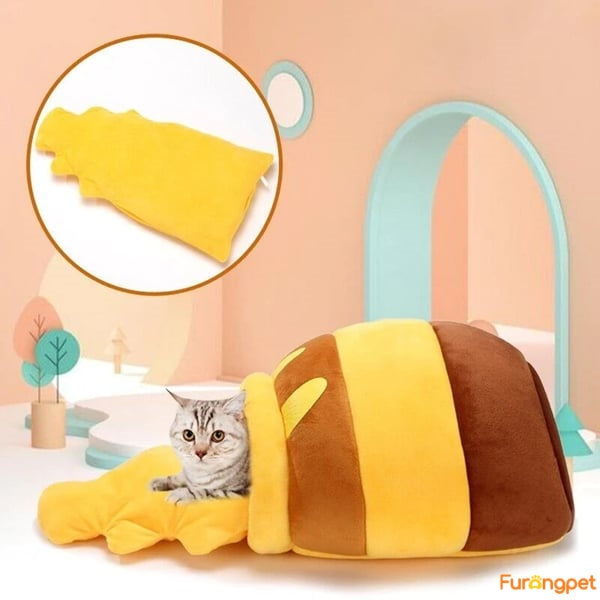 🔥HOT SALE 49% OFF🍯Honey Jar Cat Bed😻