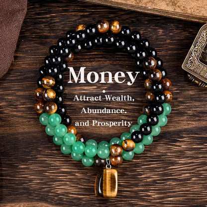 ✨ Money Attraction Necklace With Green Aventurine