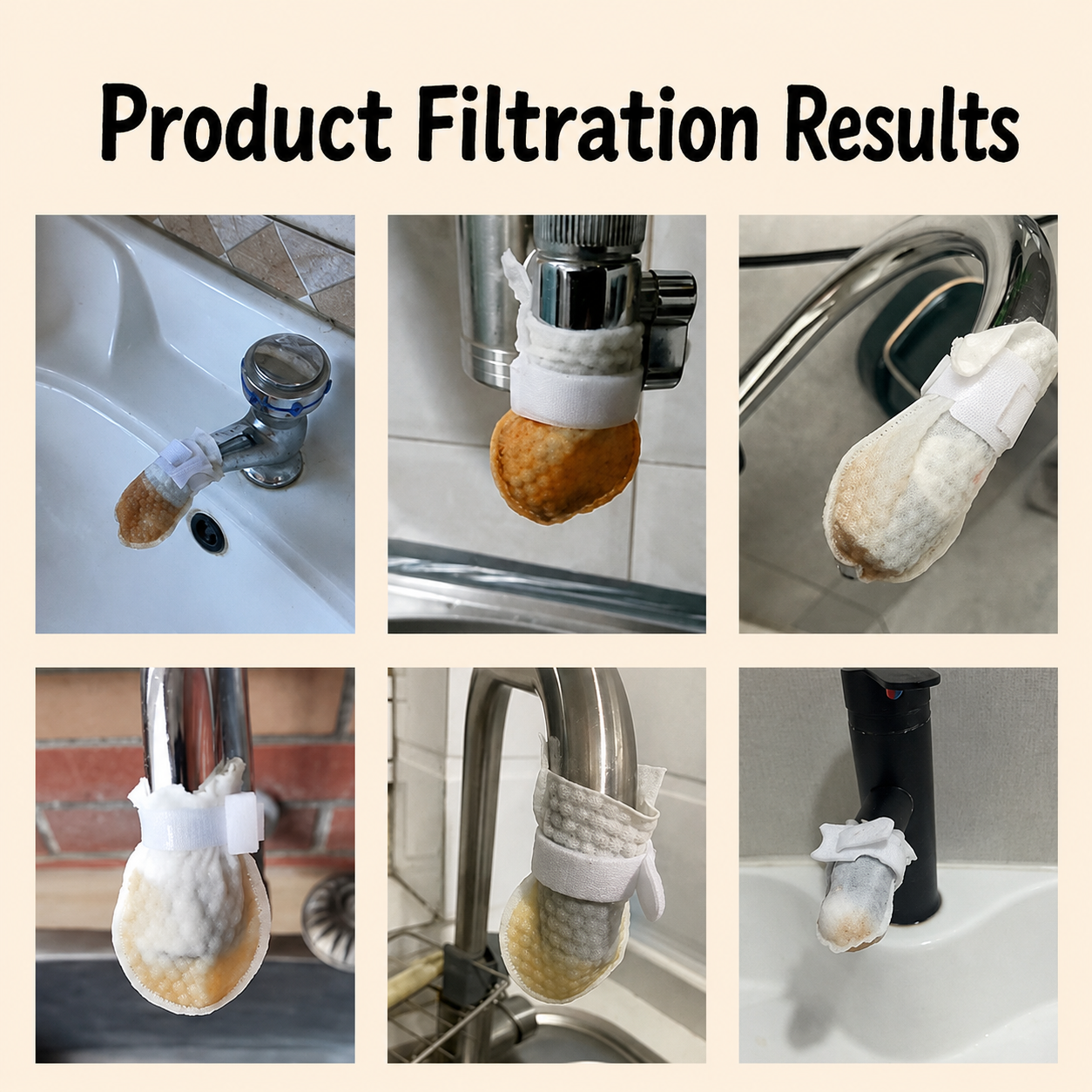 Multi-Purpose Faucet Filter Bags