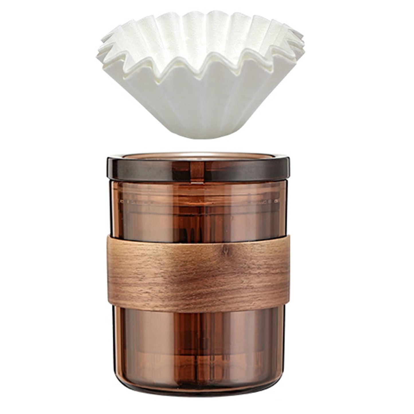 Portable Manual Press Coffee Maker, Ideal for Travel, Outdoor & Fishing
