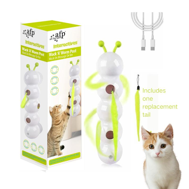 😽Smart Interactive Electric Caterpillar Cat Toy