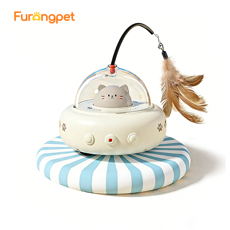 Cat UFO Laser Toy