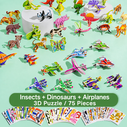 3D Educational Puzzle Toy