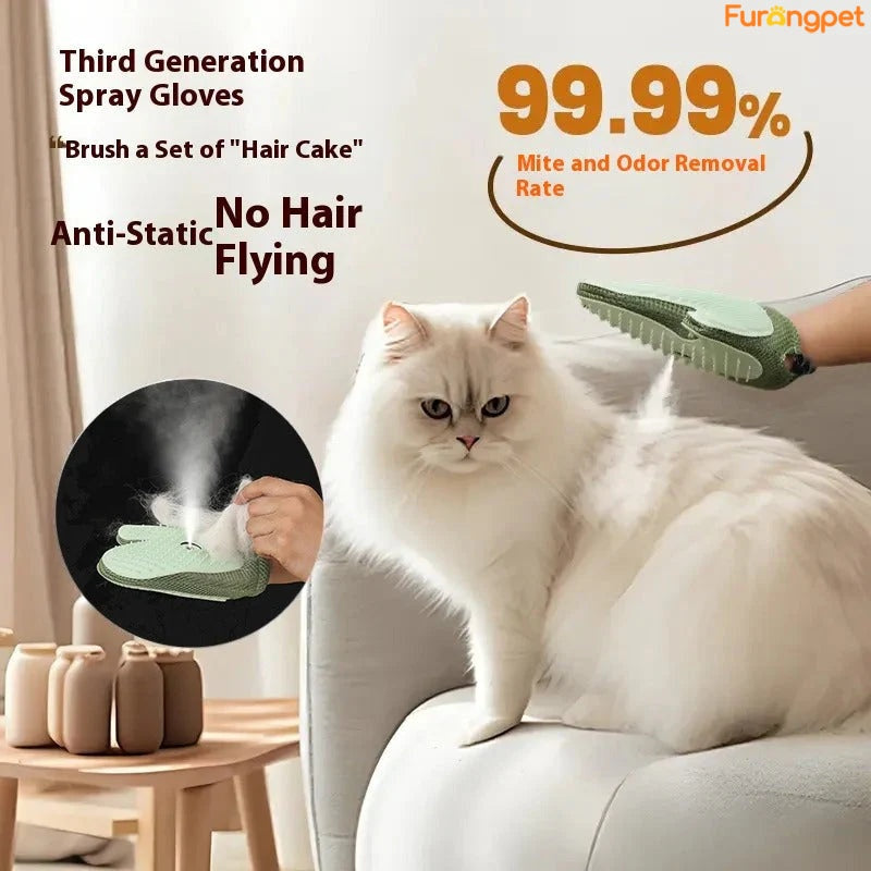 4-in-One Steam Grooming Mist Glove