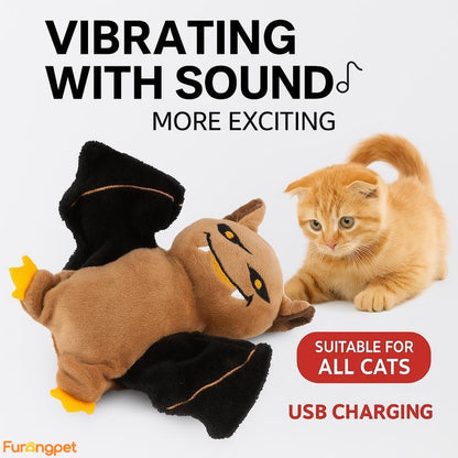 Interactive Chirping & Flapping Toy for Pets
