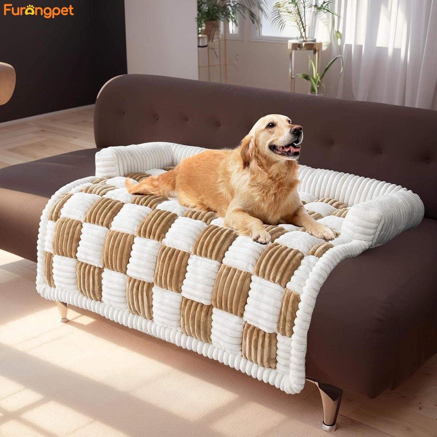 Plush Thickened Warm Pet Bed