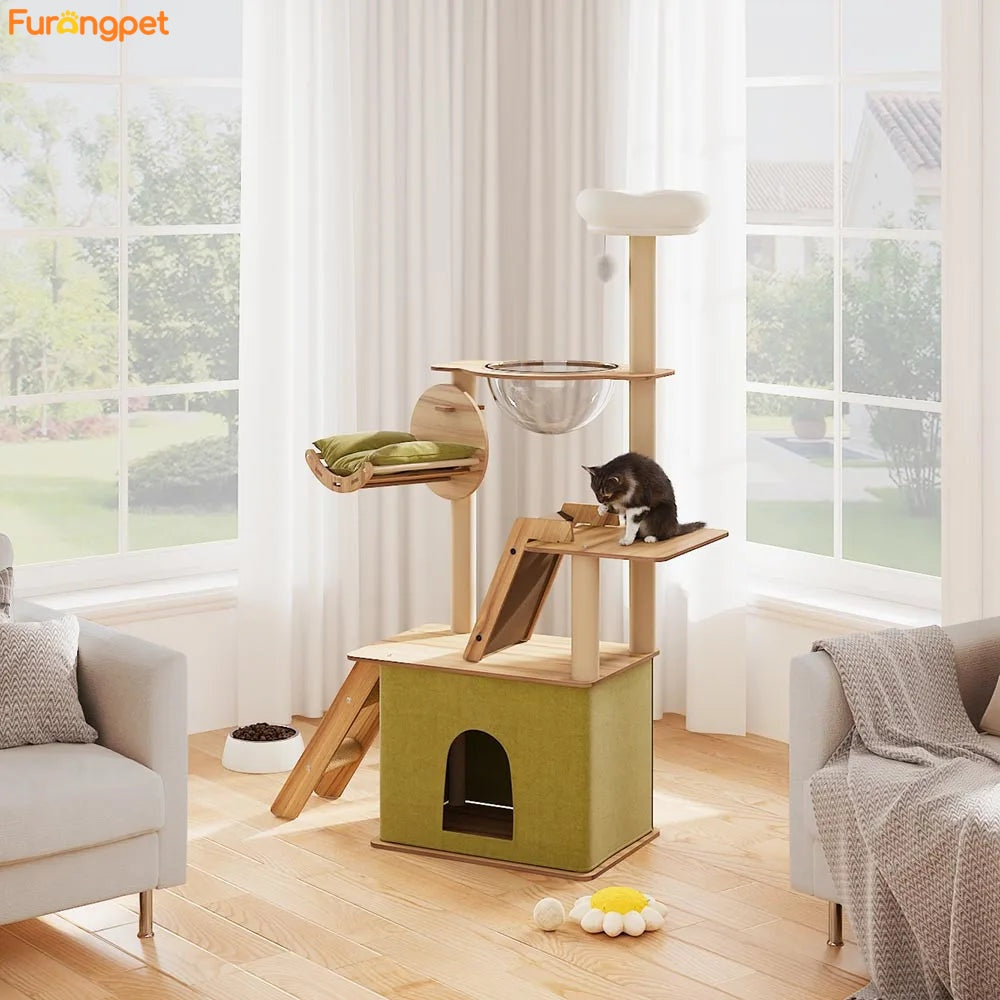 Deluxe Multi-Level Cat Tower