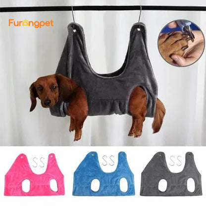 Furongpet™ Stress-Free Pet Grooming Hammock & Restraint Bag