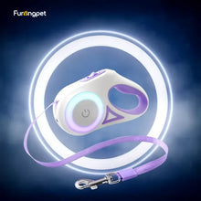 Automatisk LED-Hundkoppel med Ficklampa（196 in）