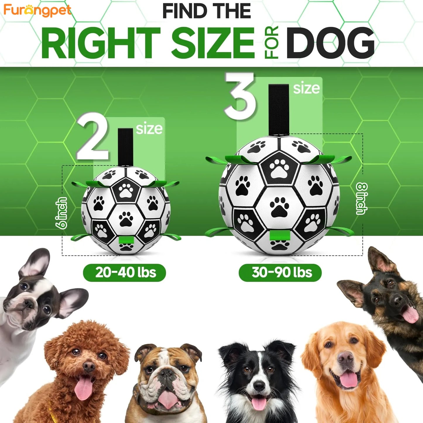 Interactive Floating Dog Soccer Ball