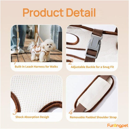 EasyGo Crossbody Pet Carrier Harness