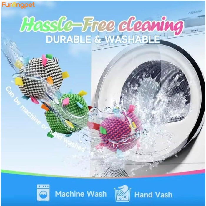 Interactive Plush Dog Toy