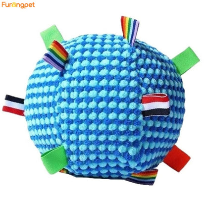 Interactive Plush Dog Toy