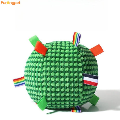 Interactive Plush Dog Toy