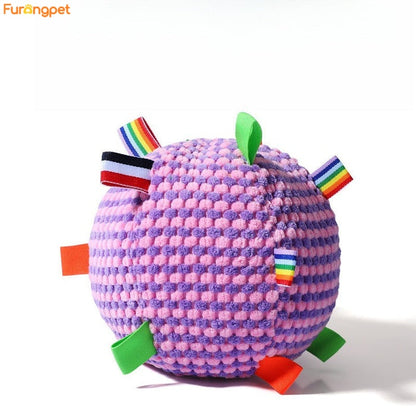 Interactive Plush Dog Toy