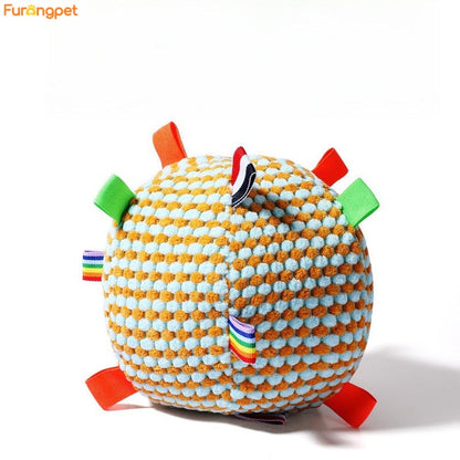 Interactive Plush Dog Toy