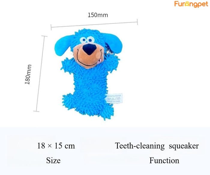 Squeaky Dog Plush Toy