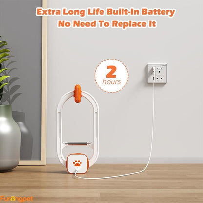 Interactive Electric Cat Teaser Spin Bounce Toy for Indoor Cats