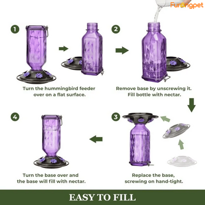 Furongpet™ Hummingbird Feeder - Leak-Proof Seal