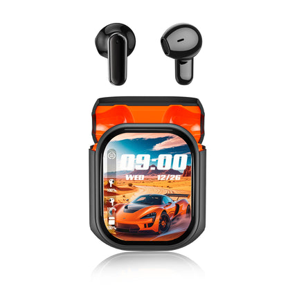 Bluetooth Hi-Fi ANC Headphones LED Touch Screen AI Translator