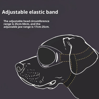 Dog Goggles – UV, Wind and Dust Protection, Fashion and Safety Accessory