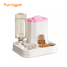 2-in-1 Gravity Pet Feeder and Water Dispenser Station