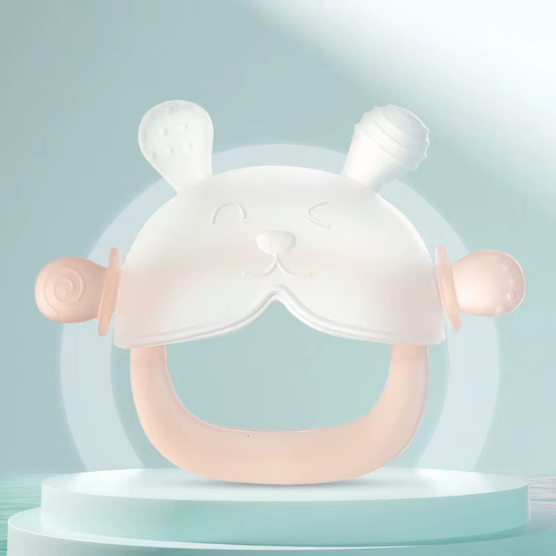 Bunny Teether Mitten – Safe, Fun, and Soothing for Babies