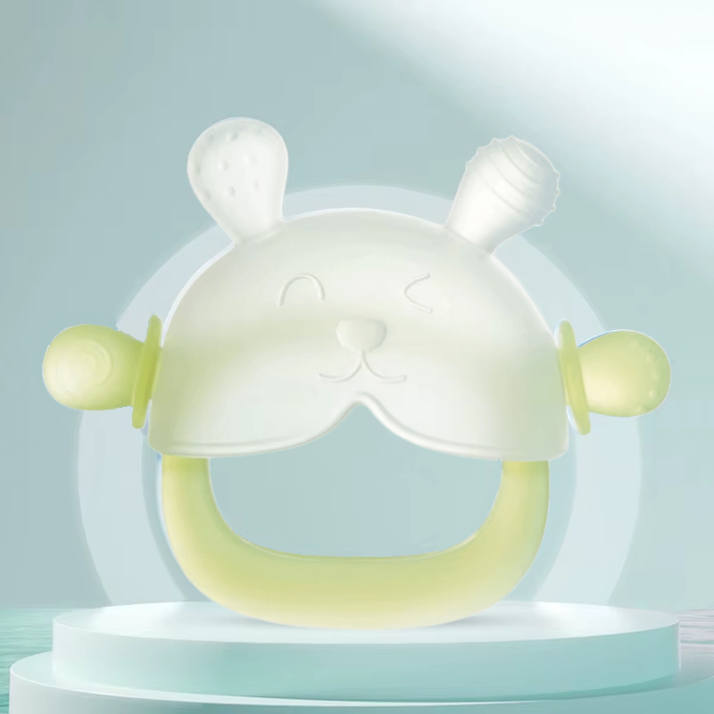 Bunny Teether Mitten – Safe, Fun, and Soothing for Babies