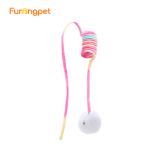 Hanging Spring Plush Cat Toy