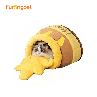 🔥HOT SALE 49% OFF🍯Honey Jar Cat Bed😻