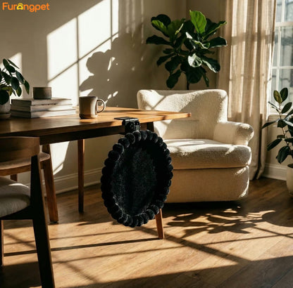 Furongpet™ Cozy Desk-Side Cat Nest