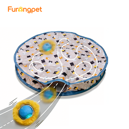 Interactive Cat Toy Ball Fast Rolling