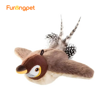 Interactive Chirping & Flapping Toy for Pets