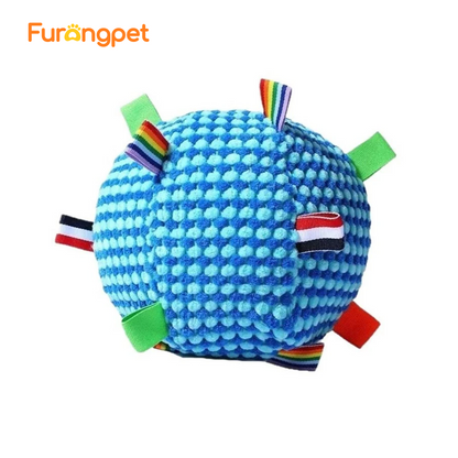 Interactive Plush Dog Toy