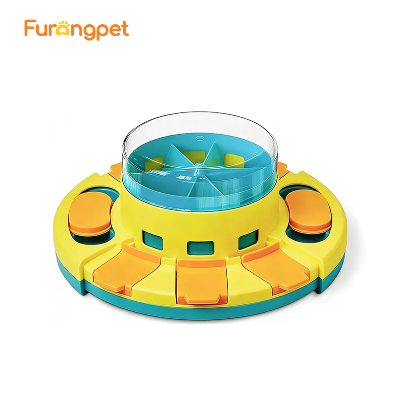 Furongpet🐶Interactive Slow Feeder Dog Bowl – 2-in-1 Puzzle Feeding Bowl for Mental Stimulation