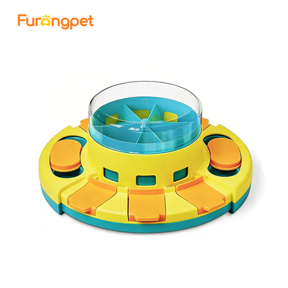 Furongpet🐶Interactive Slow Feeder Dog Bowl – 2-in-1 Puzzle Feeding Bowl for Mental Stimulation