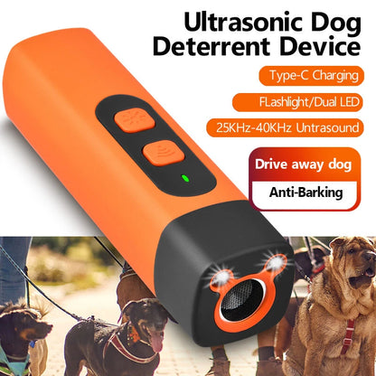 Safe & Humane Ultrasonic Dog Repeller – Portable Bark Control & Training Aid