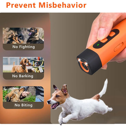 Safe & Humane Ultrasonic Dog Repeller – Portable Bark Control & Training Aid